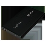 Logilink 2,5" SATA USB 2.0 Aluminium Black UA0041B