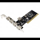 LogiLink 4+1xUSB2.0 bővítő kártya PCI (PC0028) (PC0028)