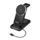 Logilink 4-in-1 charging station Apple MagSafe compatible 20,5W Black PA0292