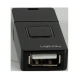 LogiLink AA0045 mobiltelefon töltő Fekete Beltéri
