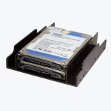 LogiLink AD0010 beépítő keret 2x 3,5" Foglalat panel Fekete