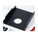 LogiLink AD0013 2,5" beépítő keret 3,5" HDD-hez - Fekete