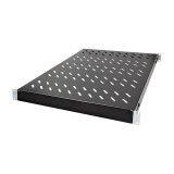 Logilink Állítható polc 19"-os szekrényekhez 1000 mm mélységgel, fekete