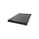 Logilink Állítható polc 19"-os szekrényekhez 600 mm mélységgel, fekete