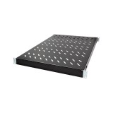 Logilink Állítható polc 19"-os szekrényekhez 800 mm mélységgel, fekete