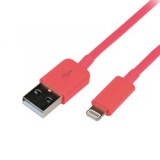 LogiLink Apple Lightning - USB csatlakozó kábel 1 m pink (UA0200)