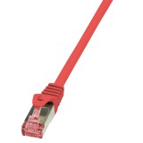 LogiLink Cat.6 S/FTP, 1.5m hálózati kábel Vörös 1,5 M Cat6 S/FTP (S-STP)