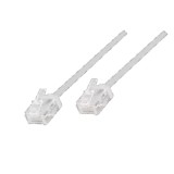 Logilink Cat.6A Slim High-Flex patch kábel fehér 10 m