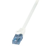 Logilink Cat.6A U/UTP patch kábel Econline, 0.5m, fehér (CP3021U) (CP3021U) - UTP