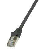Logilink CAT5e F-UTP Patch Cable 1m Black CP1033S