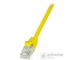 Logilink CAT5e Patch Cable UTP hálózati kábel, sárga, 0,5m