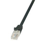 LogiLink Cat5e UTP patch kábel AWG26, 7,5 m fekete (CP1083U) - UTP
