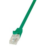 LogiLink CAT5e UTP Patch Kábel AWG26 zöld, 0,5m