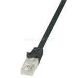 LogiLink Cat5e UTP patch kábel - Fekete - 0,5m (CP1023U)