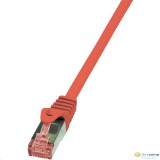 LogiLink CAT6 S/FTP Patch Cable PrimeLine AWG27 PIMF LSZH red 0,25m CQ2014S