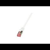 LogiLink CAT6 S/FTP Patch Cable PrimeLine AWG27 PIMF LSZH white 10m (CQ2091S)