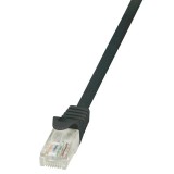 LogiLink CAT6 U/UTP Patch Cable EconLine AWG24 black 1,00m