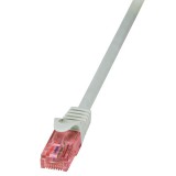 LogiLink CAT6 U/UTP Patch Cable PrimeLine AWG24 LSZH grey 3,00m