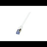 LogiLink CAT6A S/FTP Patch Cable PrimeLine AWG26 PIMF LSZH white 10m (CQ3091S)