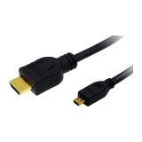 LogiLink CH0030 HDMI (Typ-A) - Micro-HDMI (Typ-D) kábel 1 m (CH0030)