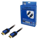 LogiLink CHB1115 HDMI kábel 15 M HDMI A-típus (Standard) Fekete, Kék