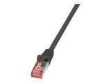 LOGILINK CQ2093S LOGILINK patch kábel, Cat.6 S/FTP PIMF PrimeLine 10m fekete