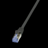 LogiLink CQ4143S S/FTP CAT7 Patch kábel 50m Fekete (CQ4143S)