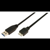 LogiLink CU0026 USB 3.0 A típus - B típus Micro kábel 1m (CU0026) - Adatkábel