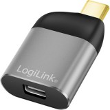 LogiLink CUA0205 csatlakozó átlakító USB Type-C Mini DisplayPort Fekete, Szürke