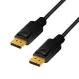 Logilink DisplayPort Cable DP 1.4 M/M 2m Black CV0120