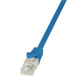 Logilink - ethernet kábel, Cat5e UTP 1m kék (CP1036U)