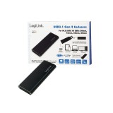 Logilink External HDD enclosure M.2 SATA USB 3.1 Gen2 UA0314