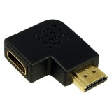 Logilink HDMI 90° flat angle Adapter Black AH0008