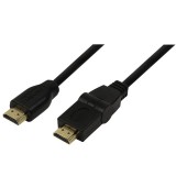 Logilink HDMI cable A/M to A/M 180° rotatable 4K/24 Hz 1,8m Black CH0052