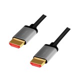 Logilink HDMI cable A/M to A/M 8K/60Hz 3m Black/Grey CHA0106