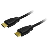 LogiLink HDMI-kábel, A/M-A/M, 4K/30 Hz, 0,5 m (CH0005) (CH0005) - HDMI