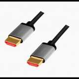 Logilink HDMI kábel A/M - A/M 8K/60 Hz alu 1m (CHA0104) (CHA0104) - HDMI