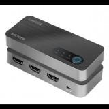 LogiLink HDMI kapcsoló 2x1 port 8K/60 Hz HDCP HDR VRR CEC (HD0058) (HD0058)