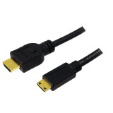 Logilink HDMI - miniHDMI High Speed cable 2m Black CH0023