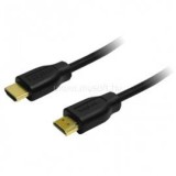 LogiLink KAB CH0038 2x HDMI apa 1.4 kábel - Fekete - 3m (CH0038)