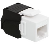 Logilink Keystone Jack Cat.6AUTP AWG 22-26, szerszám nélküli, 16,6 mm szélesség