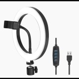 Logilink LED körfény okostelefonhoz fekete (AA0151) (AA0151)