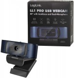 Logilink LL1 Pro Webkamera Black/Blue UA0379