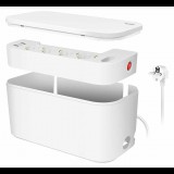 LogiLink LPS281U 220V Kábeldobozos Elosztó 5 aljzatos 1.5m - Fehér (LPS281U)