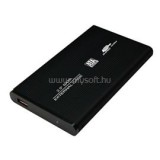 LogiLink MBR UA0041B 2,5" SATA HDD USB2.0 külső aluminium ház - Fekete (UA0041B)