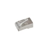 Logilink Modular Plug RJ45 Cat.6 STP, pass through, shielded, 50 pcs.