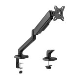 Logilink Monitortartó, 17-32", acél, gázrugó, fekete