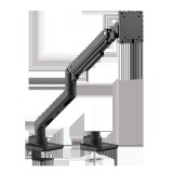 Logilink Monitortartó, 17 49" gázrugó, lapos és ívelt képernyők, alumínium (BP0168) (BP0168)