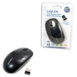 LogiLink Mouse Optical Wireless 2.4 GHz with 3 Button, black
