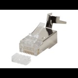 Logilink MP0030 Moduláris STP RJ45 csatlakozó (10db) (MP0030)